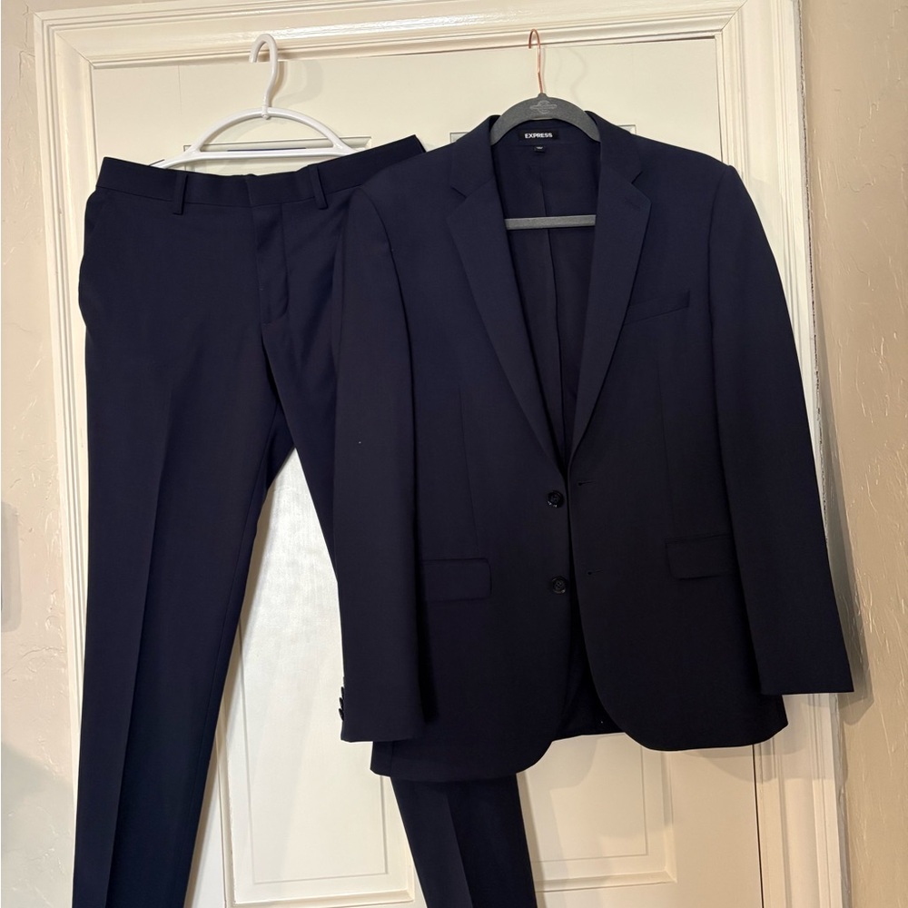 Express Navy Men's Suit